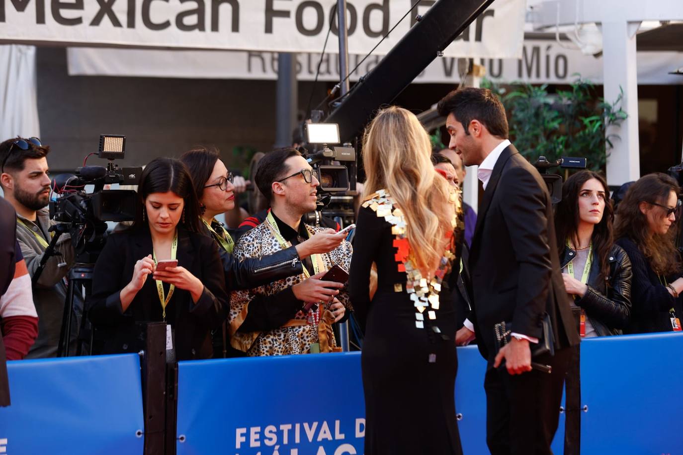 The best photos from the red carpet and opening gala of Malaga's 2024 festival of cinema