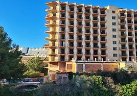 The hotel buildings posed health and environmental risks.