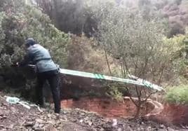 Police seal off dangerous two-metre-wide uncapped well in Estepona after tip-off from member of public