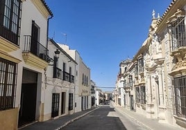 Calle San Pedro in Osuna, the most beautiful street in Europe