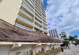 The Tamarindos was one of the first apartment blocks to be constructed on the seafront.