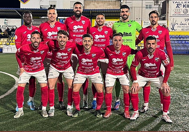 The Torre del Mar starting eleven.