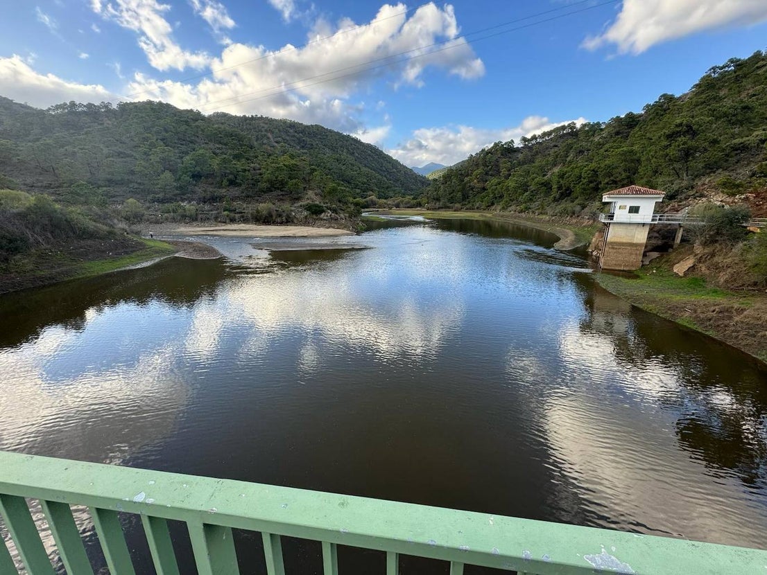 Guadaiza dam, in Benahavís