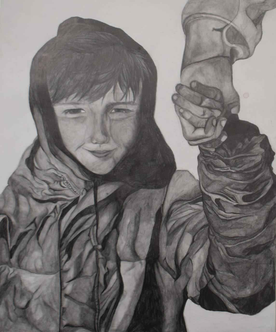 Phoebe W., aged 15. Aloha College. Pencil drawing.