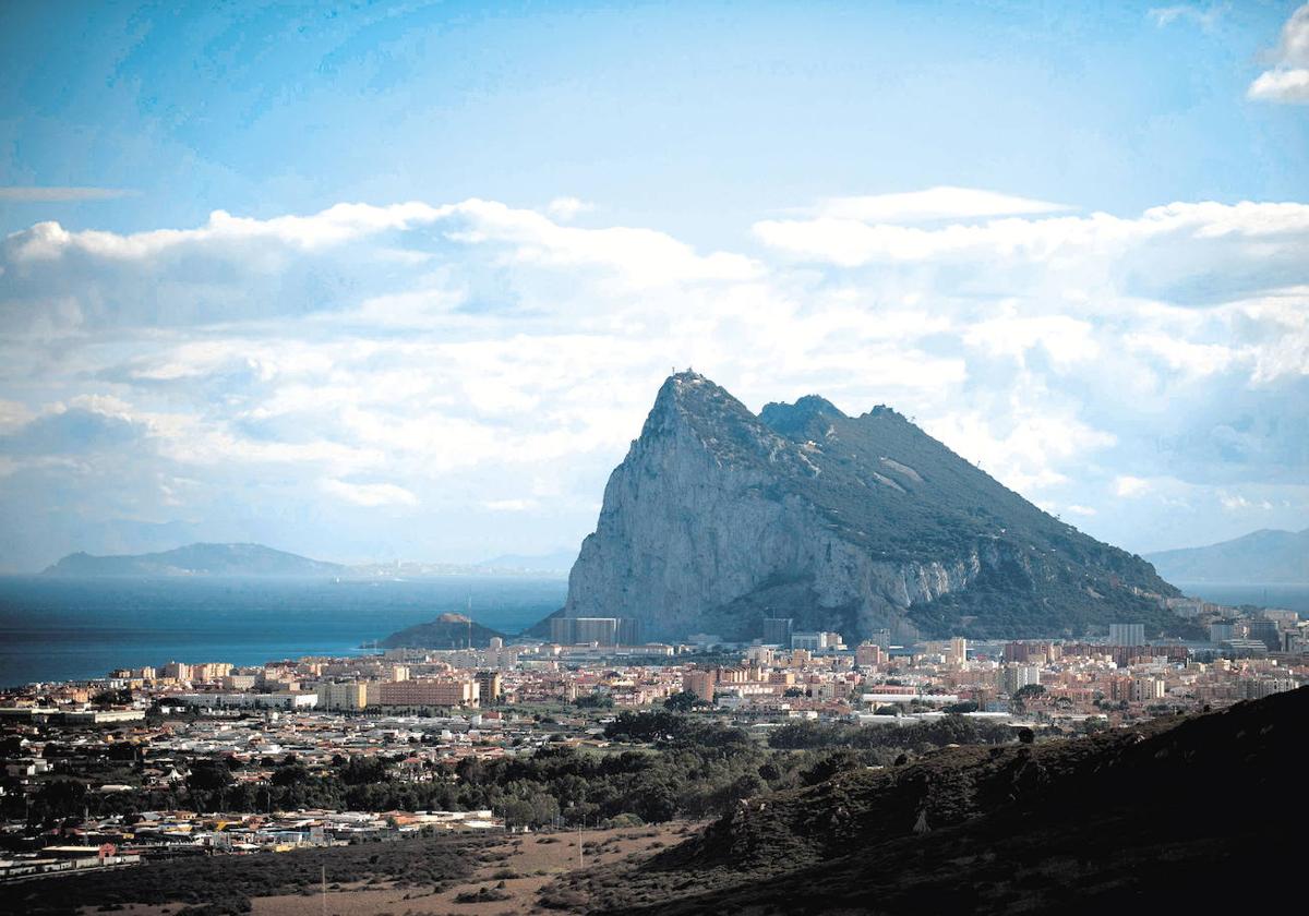 The Rock of Gibraltar.