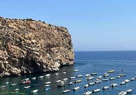 View from the terrace of Hotel Embarcadero en Calahonda, Granada province.