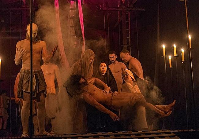 The Passion of Casarabonela is performed in the church.