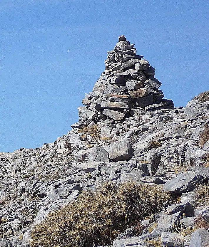 Imagen secundaria 2 - Wildlife on La Maroma; a stone mound built by hikers