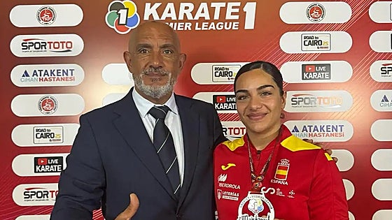 Malaga karateka on the podium once again