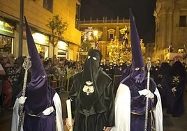 Archive image of one of the prisoners released on the afternoon of Holy Wednesday.