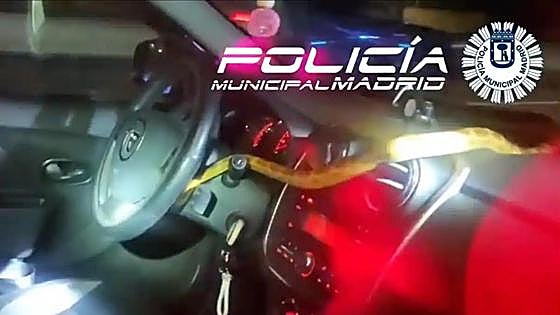 Motorist finds corn snake inside her car while driving on the motorway in Spain