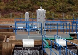 The Verde water treatment plant in Marbella.