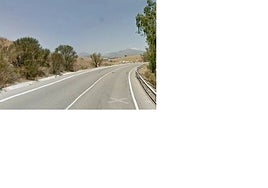 Image of the A-356 road, where the accident happened.