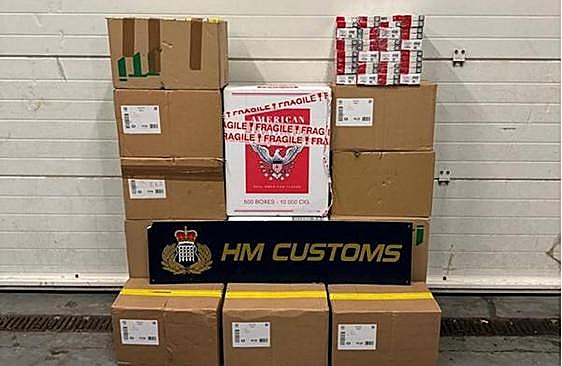 Gibraltar Customs intercept smuggled tobacco