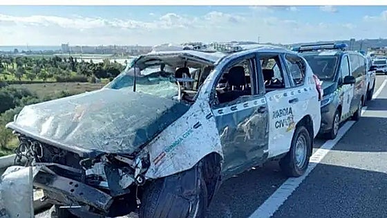 Jail for British man who fractured a Spanish police officer's skull after ramming his patrol car with stolen vehicle