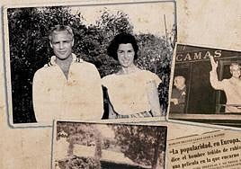 The unpublished photo of Marlon Brando on the Costa del Sol