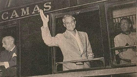The flying visit of Marlon Brando to the Costa del Sol in 1957