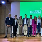 Members of Cudeca and its supporters at Thursday's presentation.