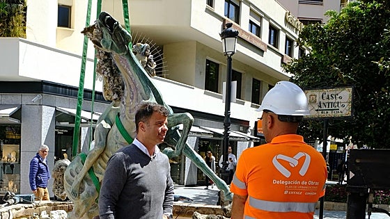 Marbella's famous horse fountain to be restored as it turns 40