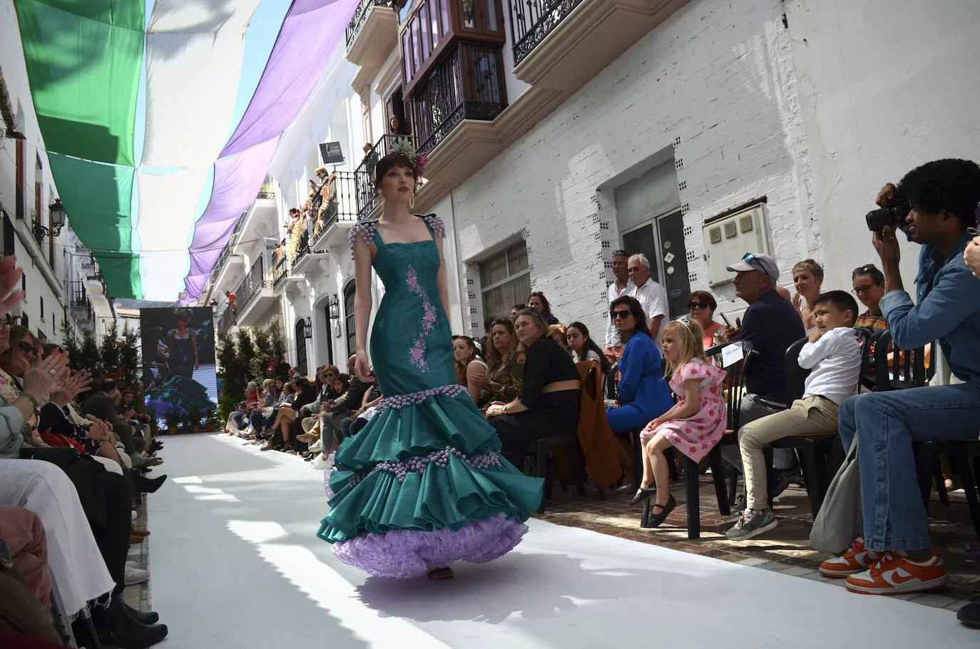 Flamenco fashion show in Alhaurín el Grande