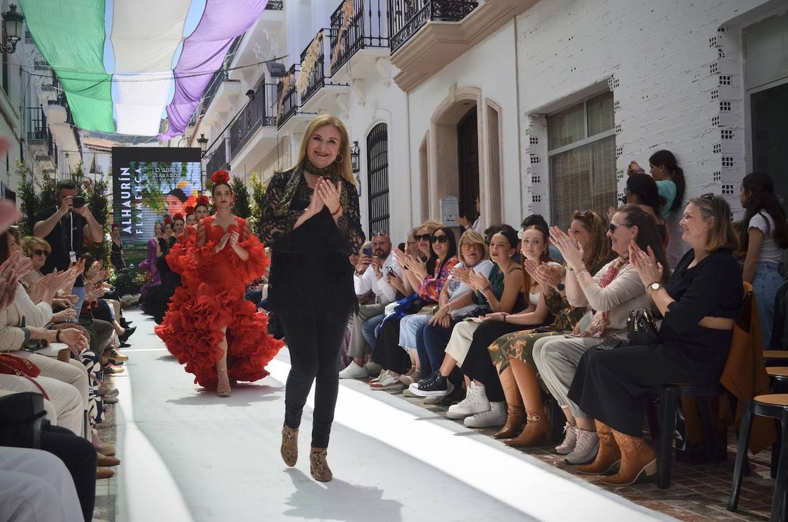 Flamenco fashion show in Alhaurín el Grande