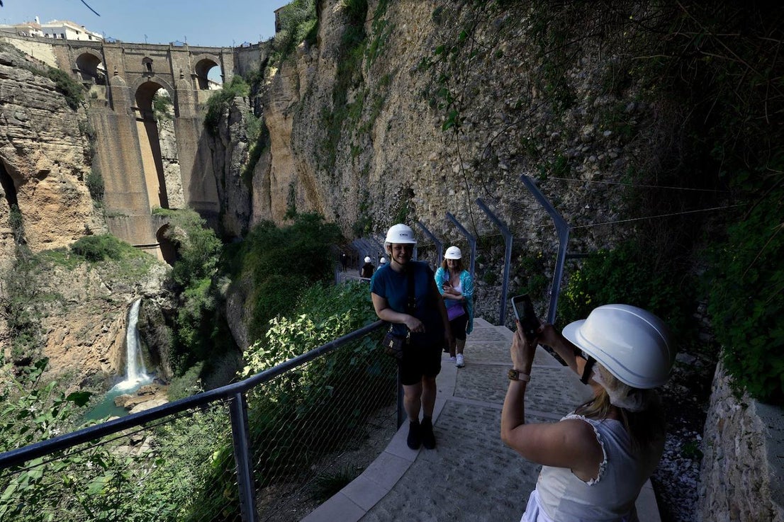 Ronda's new gorge walk tourist attraction opens to public, in pictures
