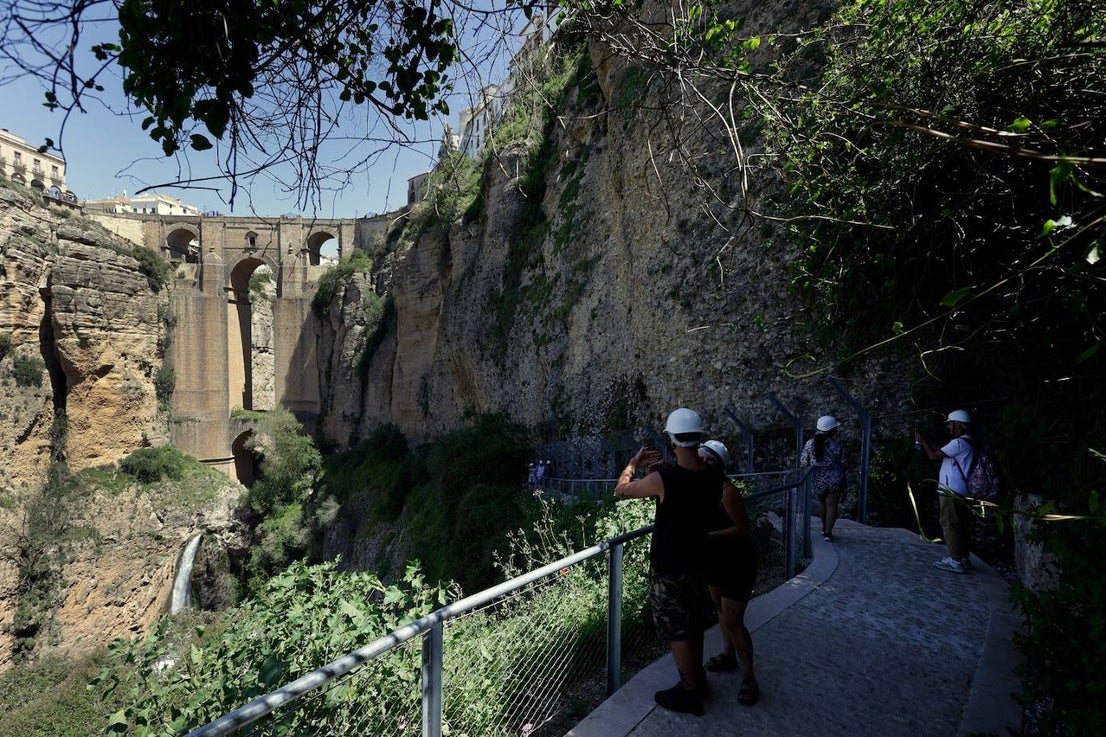 Ronda's new gorge walk tourist attraction opens to public, in pictures