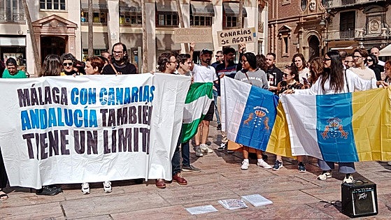 Costa del Sol rally takes to streets as thousands protest in Canary Islands over mass tourism