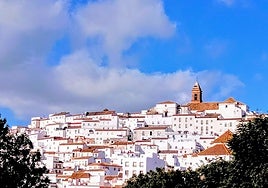 Alcalá de los Gazules, a town celebrating the day of San Jorge.
