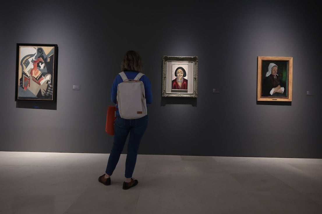 Marie Blanchard at Malaga's Picasso museum