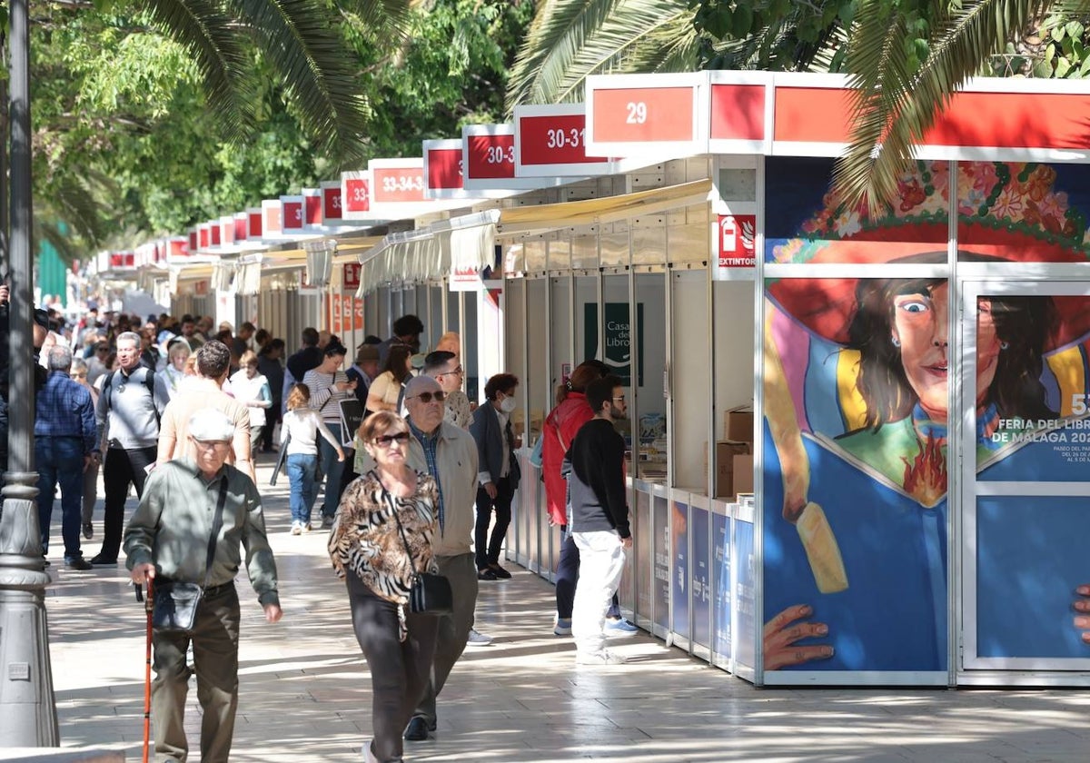 This is where you can find English literature at Malaga's massive book fair