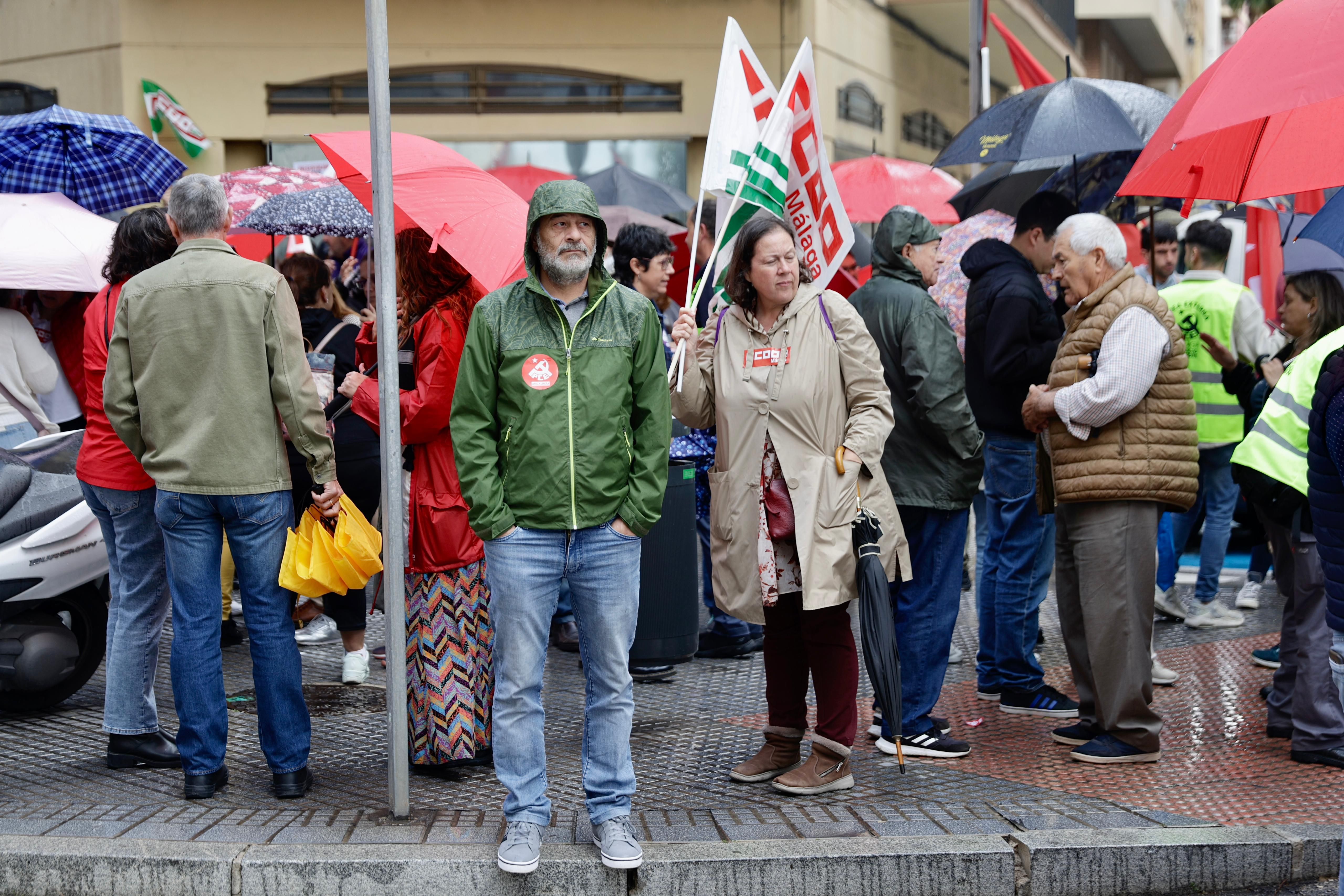 In pictures, Labour Day rally takes to the streets of Malaga