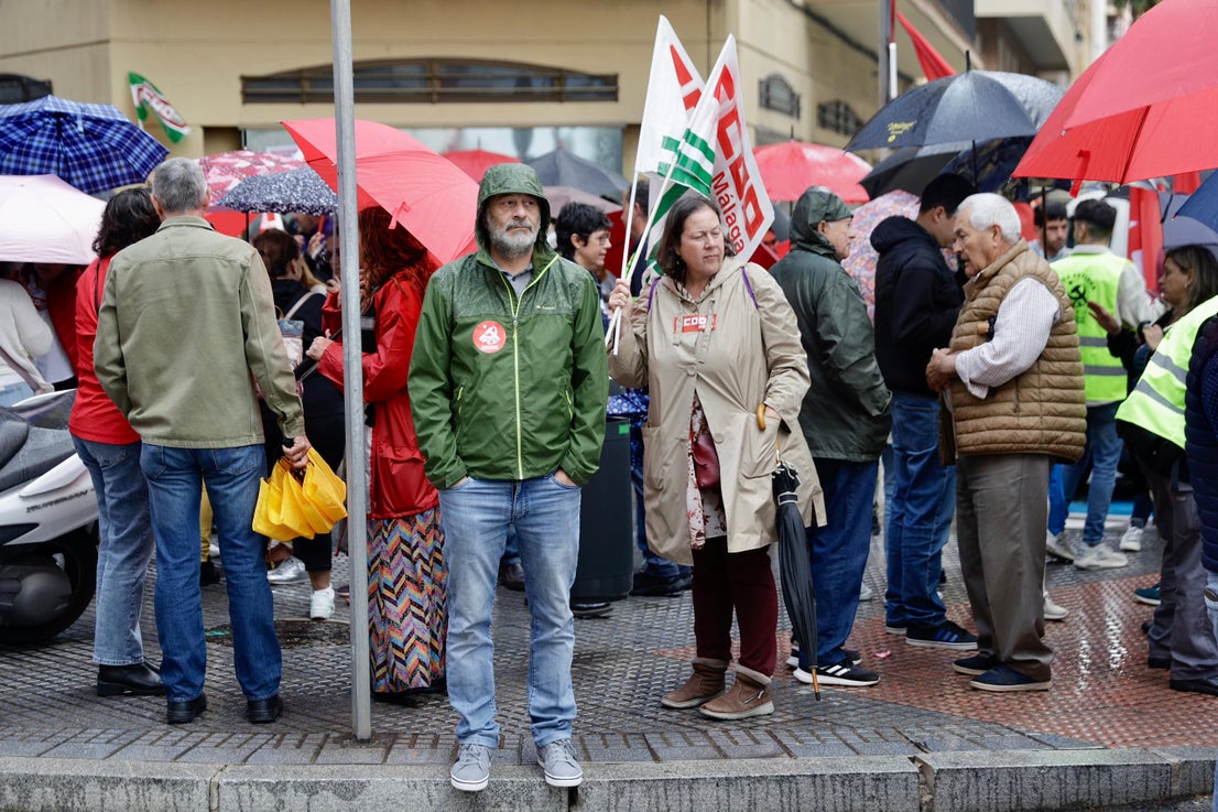In pictures, Labour Day rally takes to the streets of Malaga