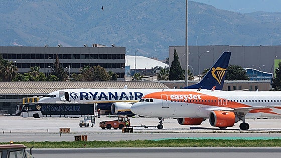These three budget airlines accounted for almost half of the 22.3 million passengers at Malaga Airport last year