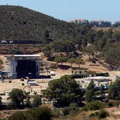 View of the municipal plot where Cala Mijas was held for two years.