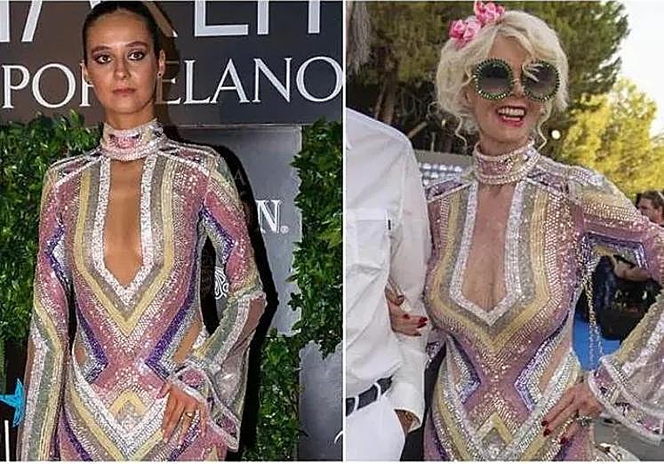 Victoria Federica and Gunilla von Bismarck.