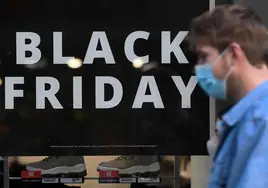 Poster for Black Friday offers.