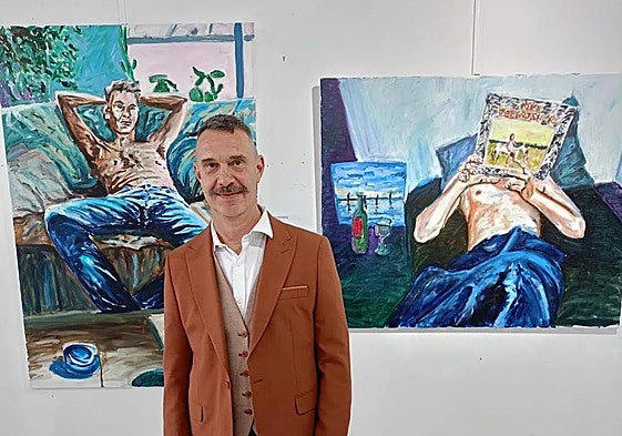 Painter Frank Notteboom brings Coast is Clear to Mojácar