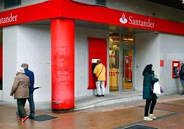 A branch of Banco Santander