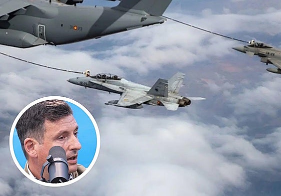Fighter pilot reveals how long it takes to cross Spain from end to end: 'If you're flying at top speed...'
