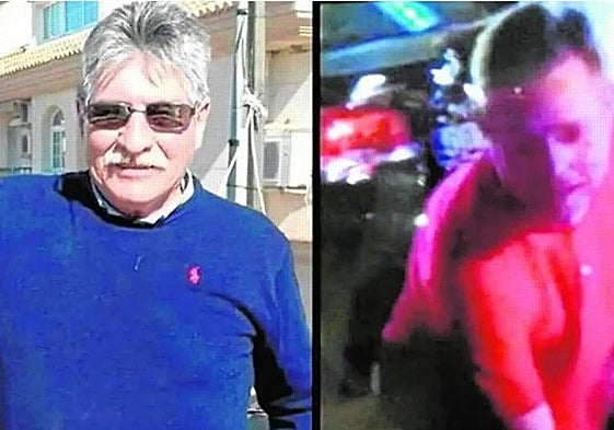 Mario Sauco (left) and his attacker, Mark T., in a picture taken after the attack.