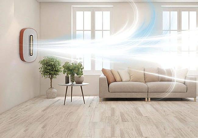 The French company's air-conditioning system.