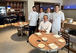 The Sánchez brothers at the recently refurbished Los Marinos José.