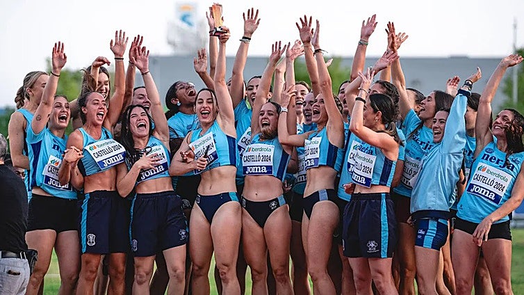 Nerja women's athletics team achieves first podium finish in club's history