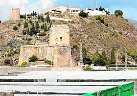 The castle and watchtower of La Rábita.