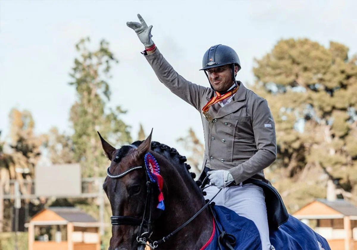 Mijas rider Martín Dockx triumphs in Spanish dressage