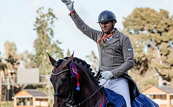 Mijas rider Martín Dockx triumphs in Spanish dressage