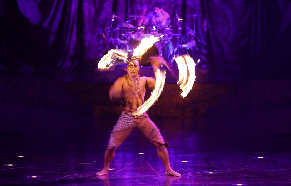 Picture gallery of the premiere of Cirque du Soleil's new production of Alegría in Malaga