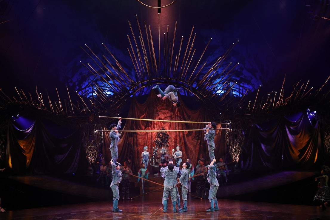Picture gallery of the premiere of Cirque du Soleil's new production of Alegría in Malaga