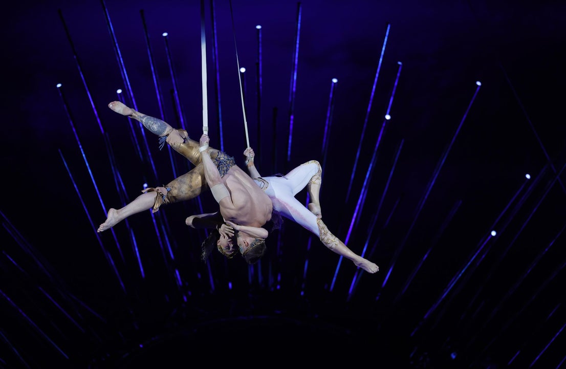 Picture gallery of the premiere of Cirque du Soleil's new production of Alegría in Malaga